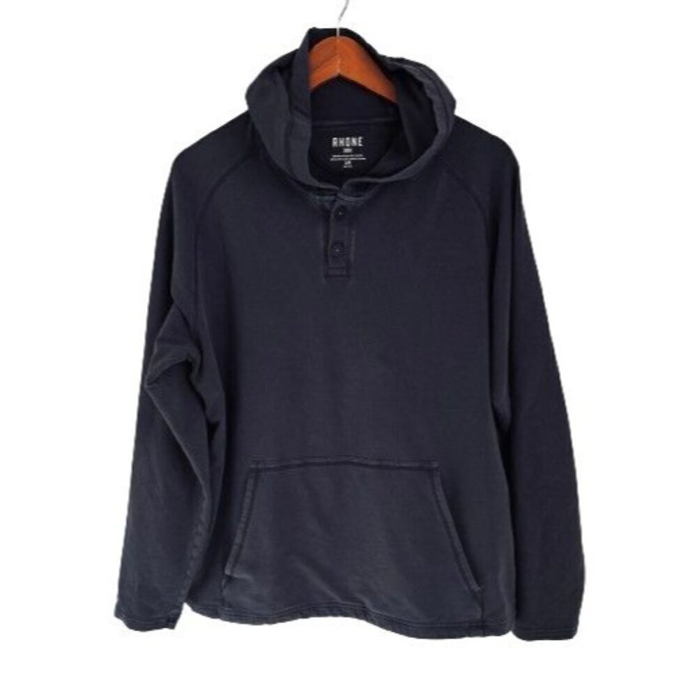 RHONE Sweatshirt Athletic Hoodie Kangaroo Pocket Size Large